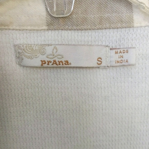 prAna Thermal Lined Flannel Shacket Top - Women's Small - Picture 7 of 7